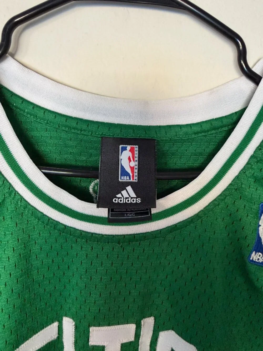 Adidas NBA Boston Celtics Kevin Garnett #5 Jersey Green L